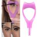 Mascara Shield Guard Reusable Mascara Shield For Eyelashes Mascara Protective Tool Portable Mascara Guard Mascara Makeup Comb Top and Bottom Eyelash Comb Bright Pink - Buy Online on GoSupps.com