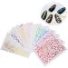 Easy To Use Nail Decoration Sticker Nail Art Sticker Real Pattern Salon Shop for Home - Buy Online on GoSupps.com