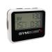 Gymboss Plus Interval Timer and Stopwatch - WHITE/BLACK High Gloss White / Black