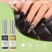 Nail Art Polish Set Gel Liner Nail Art Kit For Nail Design Polish Gel Art Paint For Nail 4 Colors Black White Glitter Silver Gel Nail Polish Soak off Curing Requires 8ml with Thin Nail Art Brush 4-color - Buy Online on GoSupps.com