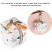 Pacifier Case with Clip - Travel-Ready Baby Pacifier Holder Pouch for Diaper Bag - Holds 2 Pacifiers & Small Utensils - Colorful Stone Design - Buy Online on GoSupps.com