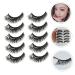 Beavorty 5 Pairs Diamond Eyelashes | Colorful Lash Extensions & Royal Silk False Lashes with Rhinestones | Natural Look Makeup - Buy Online on GoSupps.com