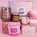 Birthday Gifts For Women, Best Relaxing Spa Gift Basket For Best Friend, Sister, Daughter, Mom-Happy Birthday Bath & Candle Set Gift Ideas -Best Birthday Gift Boxes For Women, Coworker, Wife, Sister