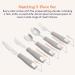 Special Supplies Adaptive Utensils 5-Piece Set for Hand Tremors, Arthritis, Parkinson's and Elderly - Stainless Steel, Non-Weighted, Non-Slip Handles - Buy Online on GoSupps.com