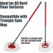 O Cedar EasyWring Spin Mop Replacement Heads - 3 Pack, Microfiber, Machine Washable - Buy Online on GoSupps.com