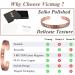 Vicmag Copper Bracelet for Women & Men | Ultra Strength Magnets | 99.9% Solid Pure Copper | Adjustable Size | Gift Box Included - Buy Online on GoSupps.com