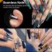Kalolary 550Pcs XXL Long Coffin Nail Tips - Clear Acrylic Fake Nails for Salon and DIY Nail Art - Buy Online on GoSupps.com
