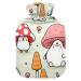 Heat bottle with a mushroom cartoon motif hot water bottle with reference heat bottles for pain relief hand foot warmer heating bag for menstrual complaints 2 L