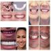 2 Pairs Temporary False Teeth - Cosmetic Instant Veneers & Whitening Dentures for Above and Below Coverage - Buy Online on GoSupps.com