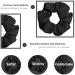 IVARYSS Black Satin Scrunchies for Women - 12 Pack Hair Accessories - Buy Online on GoSupps.com