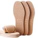 3 Pairs Super-Soft Shoe Insoles Inserts Breathable Sweat-Absorbent Two-Layered Shoe Inserts of Foam That Fit in Any Shoes (Women 8.5-11 Men 7.5-10)