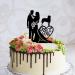 Couple Wedding Cake Topper Bride And Groom With Labrador Retriever Dog Cake Topper Custom Dog Pet Topper Personalized Wedding Topper Bride Cake Topper Gift for Wedding Anniversary - Buy Online on GoSupps.com