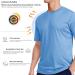 MAGCOMSEN Men's Short Sleeve Quick Dry UPF 50+ Tee - Grey Green Large - Buy Online on GoSupps.com