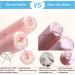 Heatless Hair Curlers for Long Hair - Soft Foam Curling Rod Headband, No Heat Overnight Curls (Pink) - Buy Online on GoSupps.com