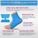 M7 Sport Kinesiology Ankle Tape - Ankle Sprain Relief, Compression Support, Plantar Fasciitis Waterproof - Pink 4-Pack - Buy Online on GoSupps.com