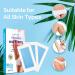 Hair Removal Wax Strips for Arms, Legs, Underarms, Eyebrows, Bikini, Brazilian - 64 Strips with Calming Oil Wipes - Buy Online on GoSupps.com