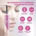 Liseng Portable Electric Eyelash Curler Heated Eyelash Curler Rechargeable Makeup Curling Kit with LED Display 4 Temperature Pink Pink 4 Temperature - Buy Online on GoSupps.com