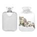 Hot water bottle 2L with cover cat portrait hot water bag for pain relief hand feet warmer winter