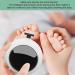 Baby Electric Nail Trimmer - Electric Toddler Nail Trimmer Filer | Portable Nail Grinder Nail Trimmer for Baby Nail Care Nail File Toes Fingernails Care Trim - Buy Online on GoSupps.com