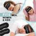 Ramede 60 Pieces Bulk Funny Sleep Mask | Adjustable Strap Silk Blindfold for Women Men Kids | Soft Eye Covers for Travel, Nap, Meditation - Buy Online on GoSupps.com