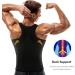 Mayboom Men's Sauna Vest for Weight Loss | Body Shaper Sweat Vest Faja Para Hombre | Black, Plus Size, Two Belt | Large - Buy Online on GoSupps.com