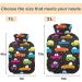Naanle Colored Cars Hot Water Bottle - 2L Transparent Cover for Bed & Pain Relief | Large Hot Water Bottle for Hand & Feet Warmth - Buy Online on GoSupps.com