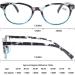 OLOMEE Round Readers Glasses +0.5 for Women with Small Head - 4 Pack (2 Black, 1 Leopard, 1 Blue Demi) - Lightweight & Comfortable Fit - Buy Online on GoSupps.com
