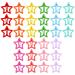 30 pieces of hair clips Small star hair clip hair jewelry stars hair clip girl glitter hair clip sweets color metal hair clip children cute hair hair clips for girls (style 2) epoxy resin