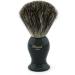 Men's Silver Butterfly Safety Razor & Black Badger Hair Brush - Stainless Steel No Blades Included | International Shipping - Buy Online on GoSupps.com