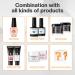 Modelones No Wipe Gel Top Coat and Base Coat Set - 10ml (2Pcs) | UV LED Drying, Long Lasting, Glossy Shine - Buy Online on GoSupps.com