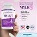 OMEGA BLU Calcium & Magnesium w/MYLK - High Absorption Formula with Omega 3, Vitamin D for Bone, Joint, Collagen, Heart & Brain Health - Pharmaceutical Grade - 60 Servings - Buy Online on GoSupps.com