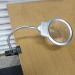 Desktop Lighting Magnifying Glass Magnifying Glass Reading Magnifying Glass Metal Hose LED Lighting top Desktop Magnifying Glass with Clip Magnifying Glass 360 no Dead Angle Rotating Head Made in - Buy Online on GoSupps.com