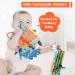 Richgv 3D Fabric Baby Book - Crackling Sounds Flying & Land Animals Perfect Stroller Toy & Quiet Book for 1-Year-Old Girls - Buy Online on GoSupps.com