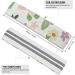 Pastel Tone Flower Printed Resistance Bands | Elastic Leg Bands for Effective Workouts | Durable Fabric Fitness Bands - Buy Online on GoSupps.com