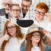 WKRTDY Silicone Anti-Slip Nose Pads - 20 Pairs Self-Adhesive Comfort for Glasses & Sunglasses Ideal for Full Frame Fit - Buy Online on GoSupps.com