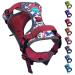 Thinkpet no-pull dog harness breathable breast tableware for small medium large dogs adjustable soft running harness safe control padded reflective safety dishes red s (1 Pack)
