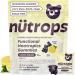 Nutrops Sugar-Free Lions Mane Mushroom Gummies for adults Functional Nootropics Herbal Brain Supplement for Energy Brain Health Cognitive Memory & Focus Reishi Chaga Cordyceps - 28 Day Supply