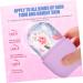 Balacoo Silicone Face Ice Roller - Cooling Facial Massage Globes for Eyes - Purple Silica Gel - 11.5x7cm - Buy Online on GoSupps.com