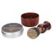 Premium Shaving Brush & Beard Care Set - Wooden Bowl Soap & Mustache Tool for Men - Buy Online on GoSupps.com
