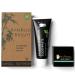 Charcoal Teeth Whitener Kit - Activated - Coconut Powder -Bamboo Toothbrushes Biodegradable Plus Toothpaste