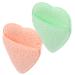 FRCOLOR 2Pcs face scrubber exfoliator makeup remover face sponges for cleansing and exfoliating Makeup remover gloves sponge Facial mask cleansing towel