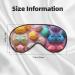 Shop Many Colored Ice Cream Sleep Mask | Adjustable Breathable & Fashionable Eye Mask for Comfortable Sleep | International Shipping Available - Buy Online on GoSupps.com