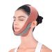 V-line face lifting firming mask adjustable face slue belt double chin reducer facial toning belt for women eliminate sagging skin lifting firming fixed face strap mask