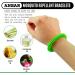 Anbar Mosquito Repellent Bracelets Bands for Adults and Kids 14 Pack All-Natural Deet-Free Non-Toxic Protection Stretchy Waterproof Anti-Mosquito Wristbands for Hiking and Camping - Buy Online on GoSupps.com