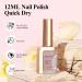 Fast Drying Holographic Nail Polish 12ML | Sheer Nude High Coverage Water-Based Lacquer - No UV/LED Required | ZJY020 - Buy Online on GoSupps.com