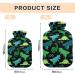 Buy Cute Green Dinosaur Heat Bottle for Pain Relief | 1L Hot Water Bottle & Bed Warmer - Perfect for Cramps - Buy Online on GoSupps.com