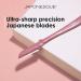 JAPONESQUE Dermaplaner Facial Razors for Exfoliation & Hair Removal - Enhances Serum Absorption for Glowing Skin - Buy Online on GoSupps.com