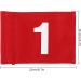 ACXFOND 4Pcs Mini Golf Flags with Tube Inserted - 5.7x8.7in Nylon Putting Green Flags for Yard Indoor Outdoor - Shop Now! - Buy Online on GoSupps.com