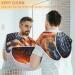 Shop Abstract Flag Flame Beard Bib Apron | Beard Hair Catcher for Men - Perfect Gift for Father's Day Anniversary & Christmas - Buy Online on GoSupps.com
