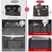 NganSuRong Car Net Pocket Handbag Seat Organiser | PU Leather Holder | Car Storage Tidy Pocket Bag for Baby Kids | Black - Buy Online on GoSupps.com
